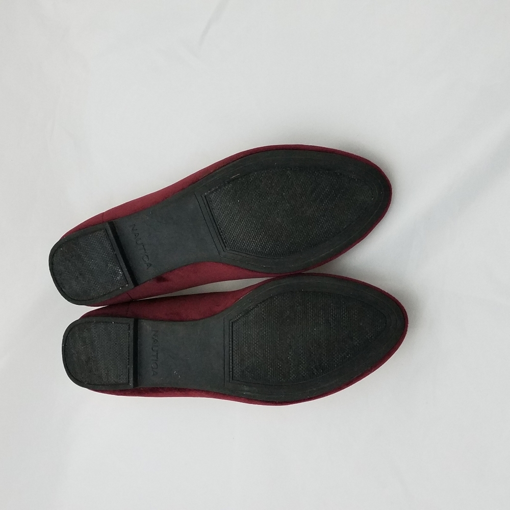 Nautica velvet loafers maroon - Picture 4 of 4